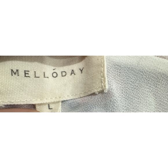 Paisley Print Long Sleeve Tunic Dress Bohemian Flowy Mini Dress - Picture 4 of 4